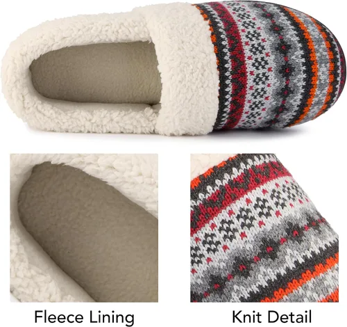 Miniatura 4 de RockDove Women's Nordic Sweater Knit Slipper