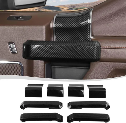 Miniatura 16 de Voodonala para F-150 2015-2020 Cubiertas de manija interior para puerta de Ford F150 2015-2020 Compatible con Ford F150 F250 F350