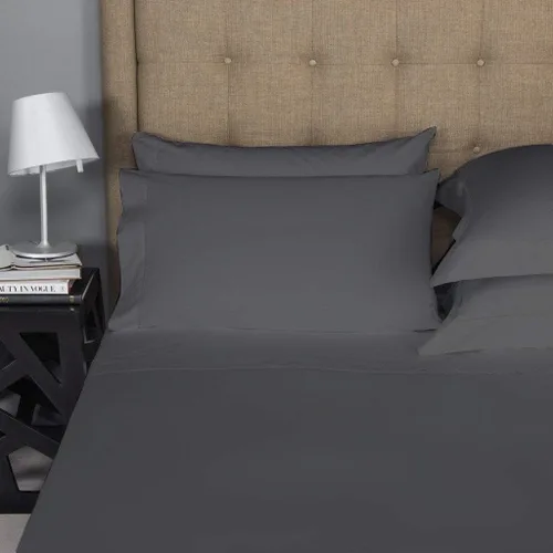 Miniatura 8 de TREND BEDDING MART - Juego de sábanas de 415 hilos - 100% algodón Pima peruano -Juego de sábanas de 4 piezas, sólido para colchones de 16 pulgadas