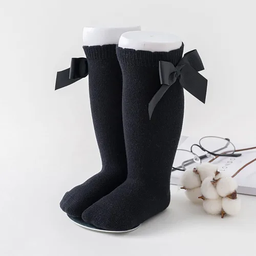 Miniatura 21 de DRESHOW BQUBO - Calcetines de punto para bebé, calcetines de algodón para niñas pequeñas