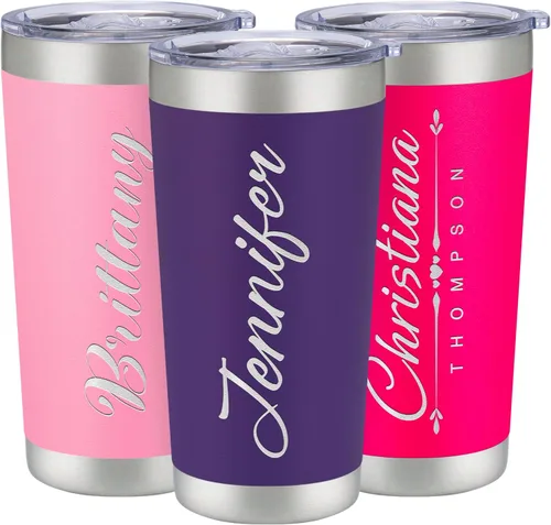 Miniatura 30 de Vasos de viaje personalizado de 20 y 30 onzas, con aislamiento