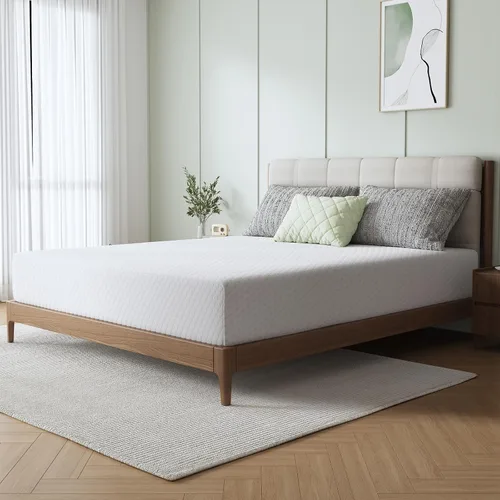 Miniatura 2 de Novilla Colchón Individual, Colchón Individual de Espuma Viscoelástica de 10 Pulgadas con Comodidad Transpirable y Espuma de Soporte de Alta Blanco