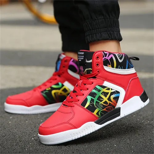 Miniatura 7 de Zapatillas de deporte de moda para hombre, zapatos de skate con estilo casual, estilo hip hop