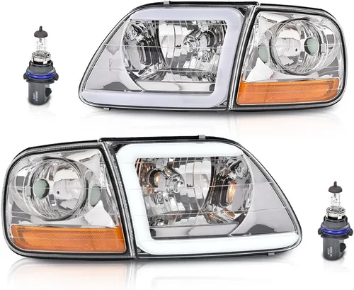 Miniatura 38 de CNNELL Conjunto de faros delanteros compatible con Ford F150 Pickup 2004-2008/Lincoln Mark LT 2006-2008