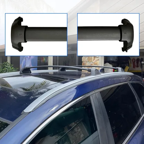Miniatura 3 de Portaequipajes de techo 2017-2022 para Honda CRV de aluminio