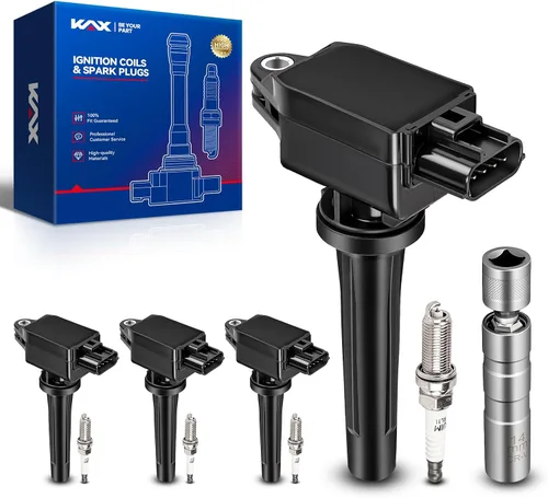 Miniatura 46 de Bobina de encendido KAX UF303 Paquete de 6 unidades Compatible con Trailblazer, Envoy XL, H3, Trailblazer EXT, Rainier, i-370, i-350, i-290, i-280