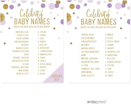 Miniatura 17 de Andaz Press Colección de fiesta de baby shower con purpurina dorada y lavanda, banderín colgante con cuerda, Welcome Baby!, 5 pies, 1 juego