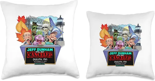 Miniatura 3 de JEFF DUNHAM Duluth, MN (2023) - Almohada (16 x 16 pulgadas), multicolor