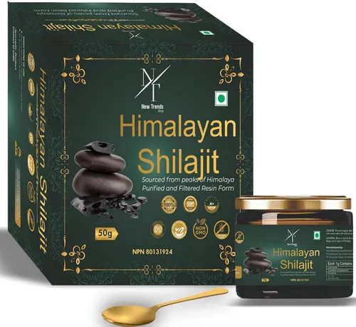 Shilajit Shilajit orgánico de los Himalayas. 1.76 oz 100% resina pura | 1.76 oz|1000 mg de potencia