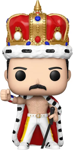 Miniatura 2 de POP Rocks: Freddie Mercury King Multicolor, 3.75 pulgadas