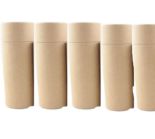 Miniatura 3 de Cajas vacías de cartón de tubo de tarro de papel Kraft, caja de embalaje de botellas de aceite esencial, caja de embalaje de tubo de papel de regalo
