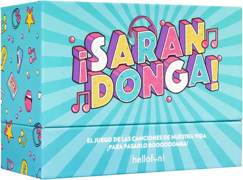 Miniatura 7 de Hellofun! Juegos de mesa de música OOPS I`M Singing Againg Juegos de cartas musicales Juegos familiares Canciones para cantar, zumbar, bailar