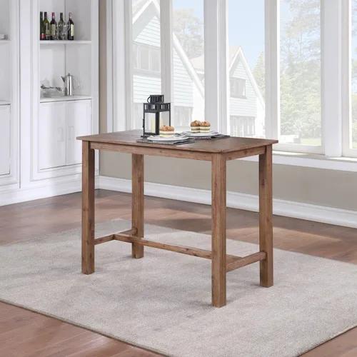 Miniatura 2 de Boraam Sonoma Pub Table - Cepillo de alambre de madera de granero