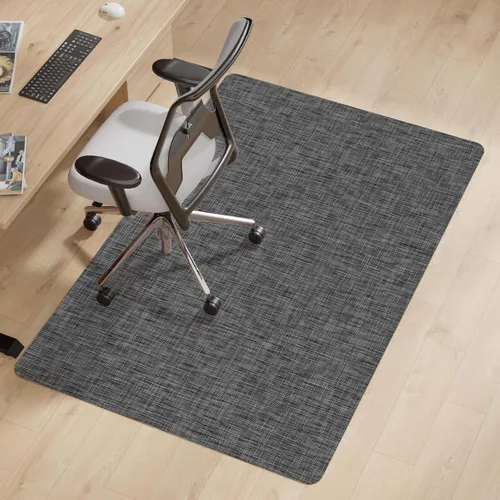 Miniatura 21 de Tapete para silla de oficina para suelo de madera dura y azulejos, tapete antideslizante para silla de escritorio, protector de suelo fácil