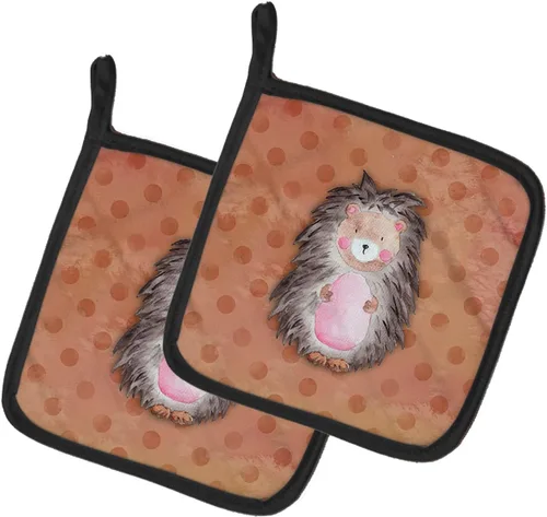 Miniatura 20 de Caroline's Treasures BB7370PTHD - Juego de soportes para ollas de herradura para cocina, resistentes al calor, almohadillas calientes para cocinar