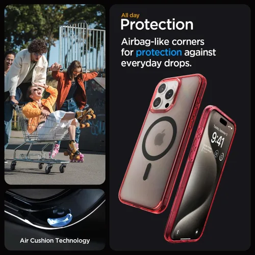 Miniatura 272 de Spigen Funda para iPhone 13 Mini, ultra híbrida MagFit [antiamarilleo] [compatible con Magsafe] - Transparente