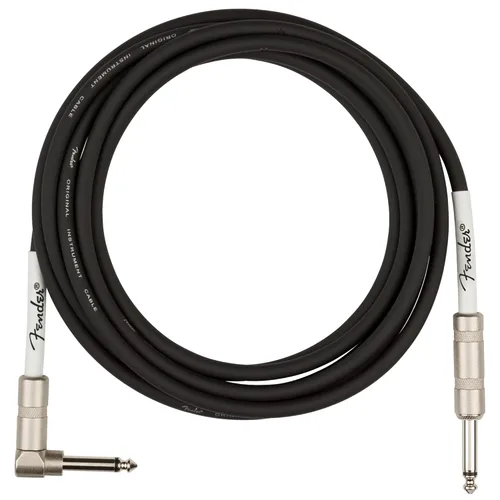 Miniatura 9 de Fender Cable de instrumento original de 18.6 pies, recto, negro, 1 paquete