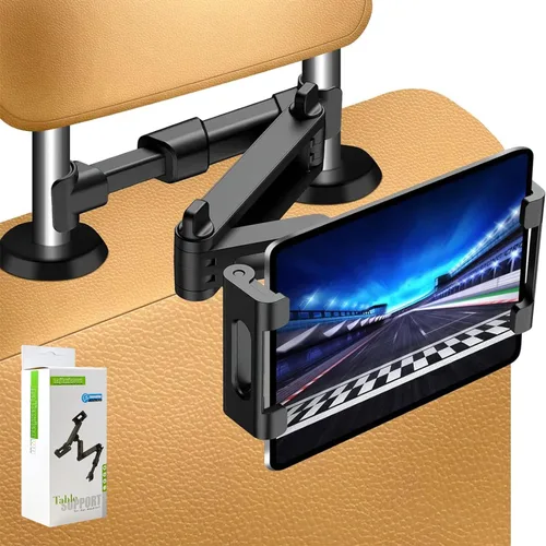 Miniatura 9 de najiaxiaowu Soportes para Tabletas PC Paquete de 2 Soporte para Tableta para Coche, Soporte para Reposacabezas de iPad para iPad/Teléfonos