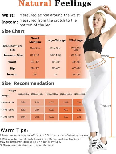 Miniatura 6 de Natural Feelings Leggings de talle alto para mujer ultra suaves elásticos opacos delgados para yoga talla única y más