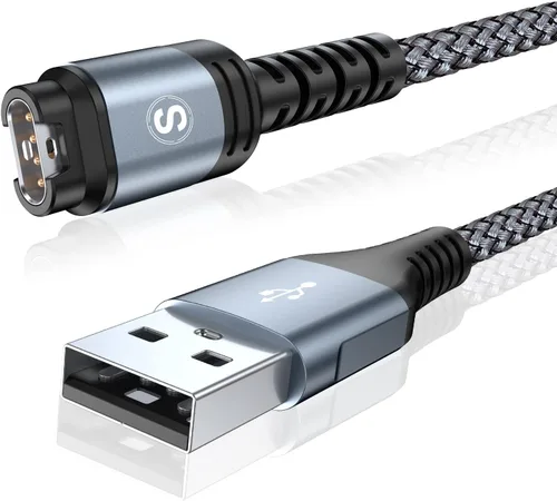Miniatura 14 de Garmin - Cable cargador de reloj [2 unidades, 4 pies] compatible con Garmin Fenix 8 7 7X Pro 6 6X 5 5S 5X, Forerunner 965 955 945 265 245 55, Negro