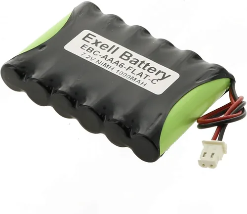 Miniatura 3 de Exell 7.2V 1000mAh NIMH w/conector para 1:18 RC Car Racing HPI RS4 Micro Cars