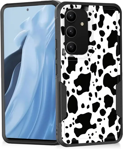 Miniatura 37 de Funda para Galaxy A14 5G, resistente de doble capa híbrida de policarbonato duro, goma suave, a prueba de golpes, funda protectora resistente
