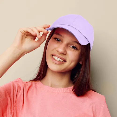 Miniatura 5 de DALIX Womens Cap Adjustable Hat 100% Cotton Black White Gold Lavender Blue Pink Lime Green Hot Pink