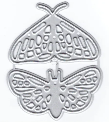 Miniatura 21 de DzIxY Lindas matrices de corte de metal de mariposa de insectos para hacer tarjetas, juegos de troqueles de papel para grabar, álbum, plantillas