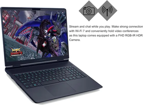 Miniatura 7 de Dell Alienware 16X Aurora Gaming AI Laptop 16" WQXGA 240Hz (100% DCI-P3) Intel 24-core Ultra 9 275HX 32GB RAM 1TB SSD GeForce RTX 5070