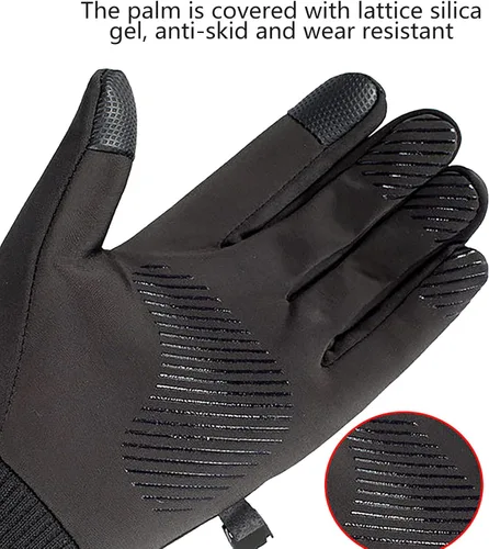 Miniatura 8 de Guantes de esquí y nieve Guantes de snowboard de invierno para hombres y mujeres para clima frío, dedos táctiles, guantes de esquí de nieve