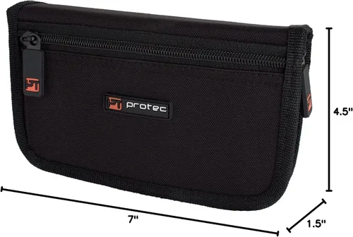 Miniatura 9 de Protec Trompeta/Pequeña Latón Múltiple (4 piezas) Boquilla de Nylon Bolsa con Cierre de Cremallera Modelo A221ZIP