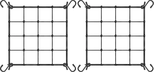 Miniatura 13 de VIVOSUN Red de Enrejado Elástica de 2 x 2 Pies con 4 Ganchos para Plantas Trepadoras, Vegetales, Frutas y Flores, Paquete de 1