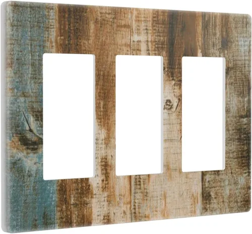 Miniatura 33 de Cubierta de interruptor de luz rosa brillante con purpurina de 1 banda, sin dispositivo, placa de pared en blanco decorativa para adolescentes, Rosa