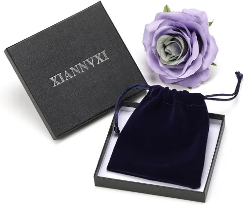 Miniatura 6 de XIANNVXI Collar con dije de piedra puntiaguda de cristal curativo, cuerda negra ajustable, piedra preciosa natural, joyería para hombres y mujeres