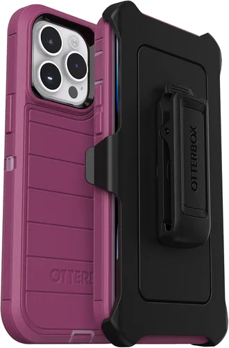Miniatura 9 de Funda OtterBox Defender Series Edición Sin Pantalla para iPhone 14 Pro Max (Solamente) - Clip de Funda Incluido - Protección de Defensa Microbiana