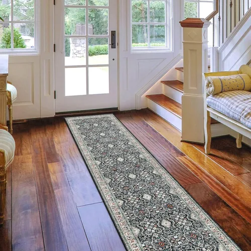 Miniatura 5 de HY HAO YUN LAI Alfombras Antideslizantes para Pasillos, Alfombra de Pasillo de Cocina Larga Ultra Suave Lavable, que No se Desprende, Alfombras
