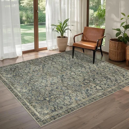 Miniatura 30 de Alfombra de Pasillo Lavable 3x10: Corredores Largos Antideslizantes para Pasillo - Alfombra Ultradelgada para Piso Interior para Cocina Entrada