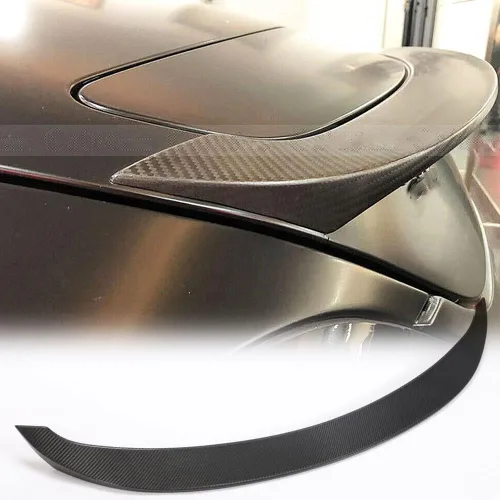 Alerón trasero del maletero para Mercedes Benz C197 R197 AMG Coupé Convertible 2 puertas salida de fábrica S280 S300 S350 S400 S450 S500 de fibra de