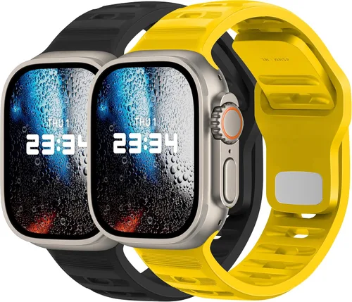 Miniatura 19 de UC1 Banda para Apple Watch para Mujeres y Hombres Se Ultra 2 de 40mm 44mm 46mm 42mm 45mm 41mm 38mm 49mm Series 10 9 8 7 6 5 4 3 iWatch Correa