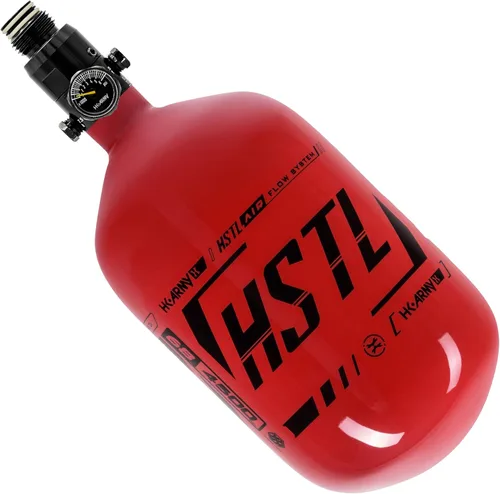 Miniatura 6 de HK Army 68ci 4500psi - Tanque de paintball HPA de fibra de carbono HSTL Negro
