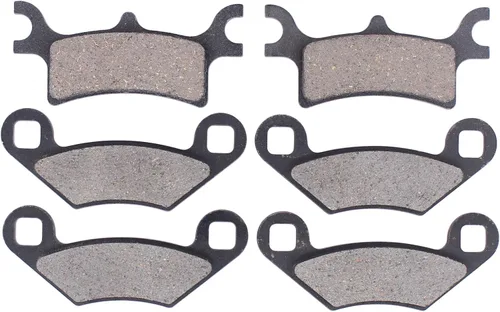 MOTOKU Pastillas de freno delanteras y traseras para Magnum 330 Scrambler 500 Sportsman 400 500 600 700 800 Trailblazer Trail Boss 330
