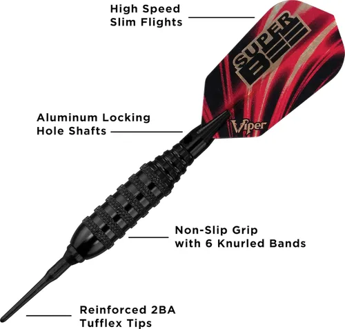 Miniatura 3 de Viper Super Bee puntas suaves para dardos, 0.56 oz