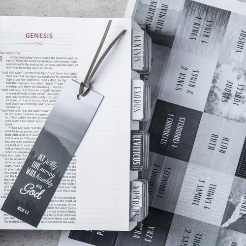 Miniatura 5 de Pestañas para la Biblia laminadas DiverseBee con resúmenes de libros (impresión grande, fácil de leer), pestañas personalizadas para diario bíblico