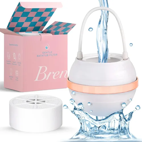 Miniatura 8 de Filtro de baño para grifo de bañera, filtro de agua de bañera de 11 etapas con vitamina C, elimina el cloro y los contaminantes, filtro de agua
