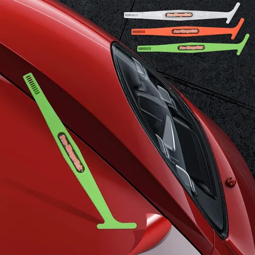 Miniatura 6 de Gomake Imán de vinilo para envoltura de vinilo, micro escobilla de goma para envolver el automóvil, flexible, mini escobilla de escobilla