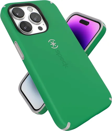 Miniatura 12 de Speck Funda delgada para iPhone 14 Pro, protección contra caídas, resistente a los arañazos, tacto suave para iPhone 14 Pro de 6.1 pulgadas, doble