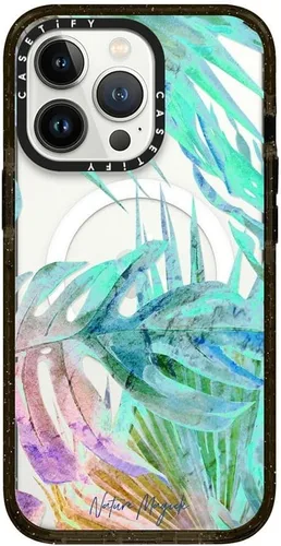 Miniatura 53 de Funda Impact de CASETiFY para iPhone 13 Pro Max con Magsafe - Estuche Claro Cuento de Invierno - Claro Negro Estuche transparente Winter Tale