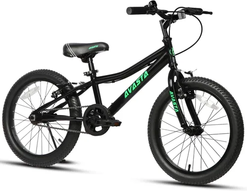 Miniatura 12 de AVASTA Bilbo 18 20 24 Inch Kids Bike for Boys Girls 5-14 Years Old, Retro Style High Carbon Steel Bicycle with Adjustable Handlebars and Seat, Dual