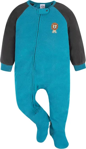 Miniatura 2 de Gerber - Pijama de vellón resistente al fuego para bebé, mameluco, paquete de 2