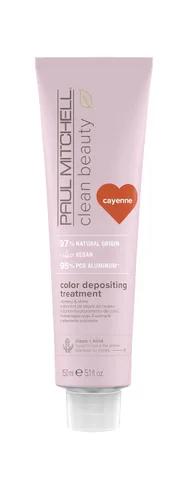 Miniatura 11 de Paul Mitchell Clean Beauty Color-Depositing Treatment, For Refreshing + Protecting Color-Treated Hair Brillo